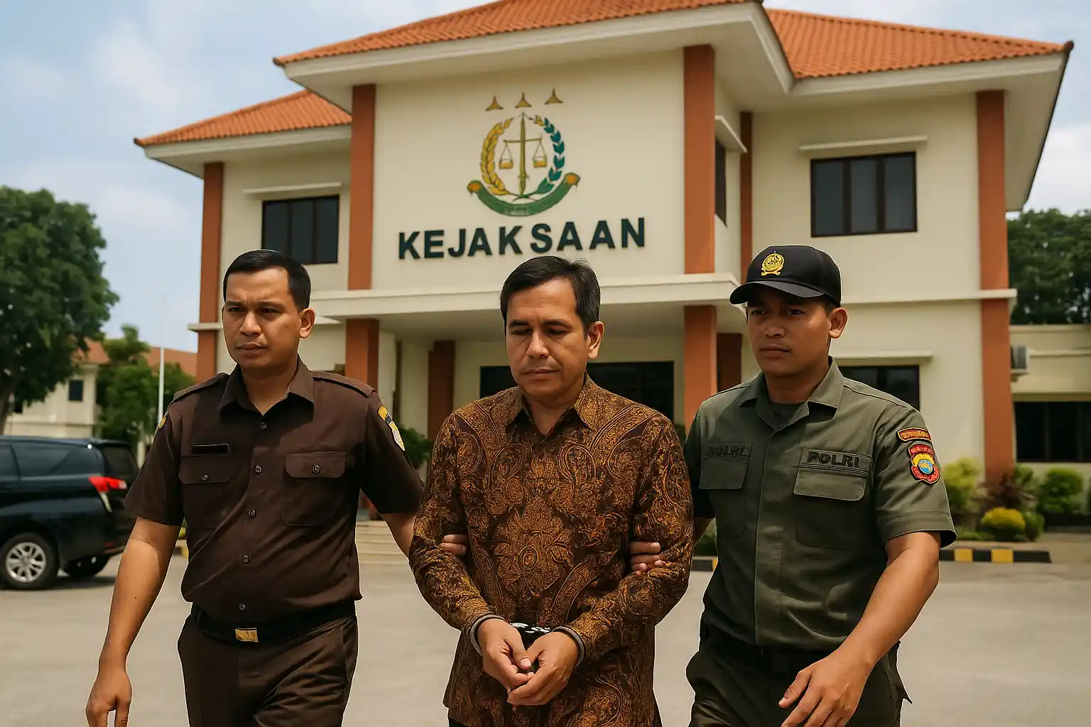 Buron Korupsi Tanah Merah Ditangkap Kejati Kepri