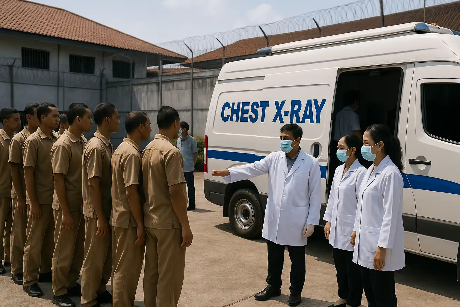 Deteksi Dini Tuberkulosis di Lapas Narkotika Tanjungpinang