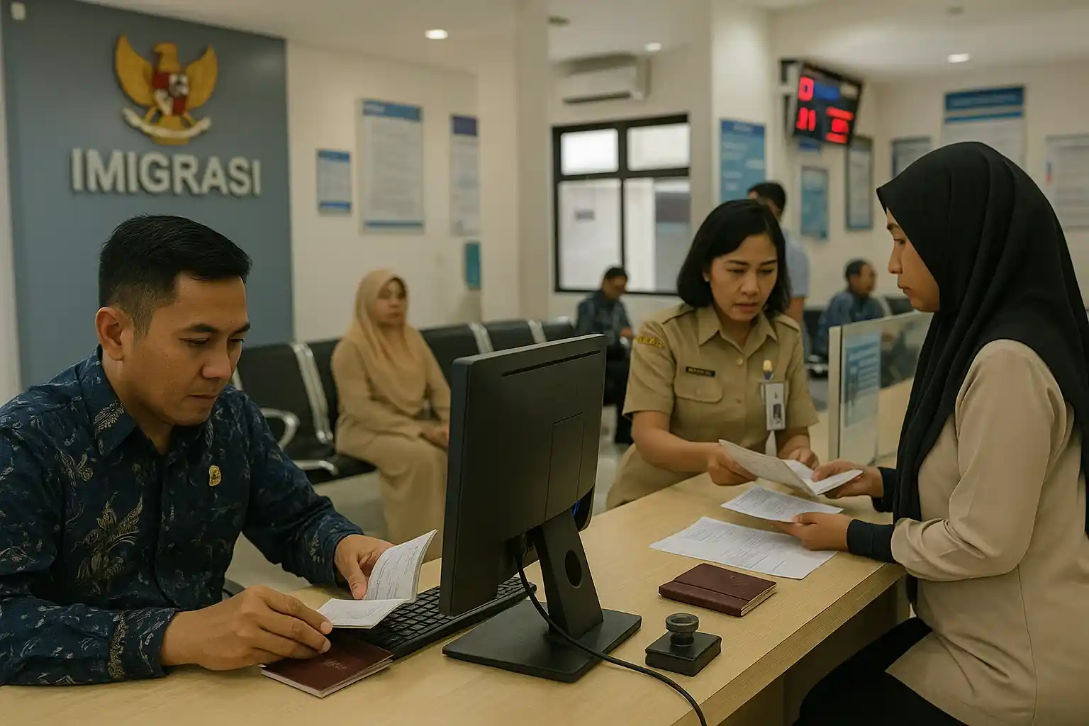 Penolakan Paspor Tanjungpinang Cegah PMI Nonprosedural