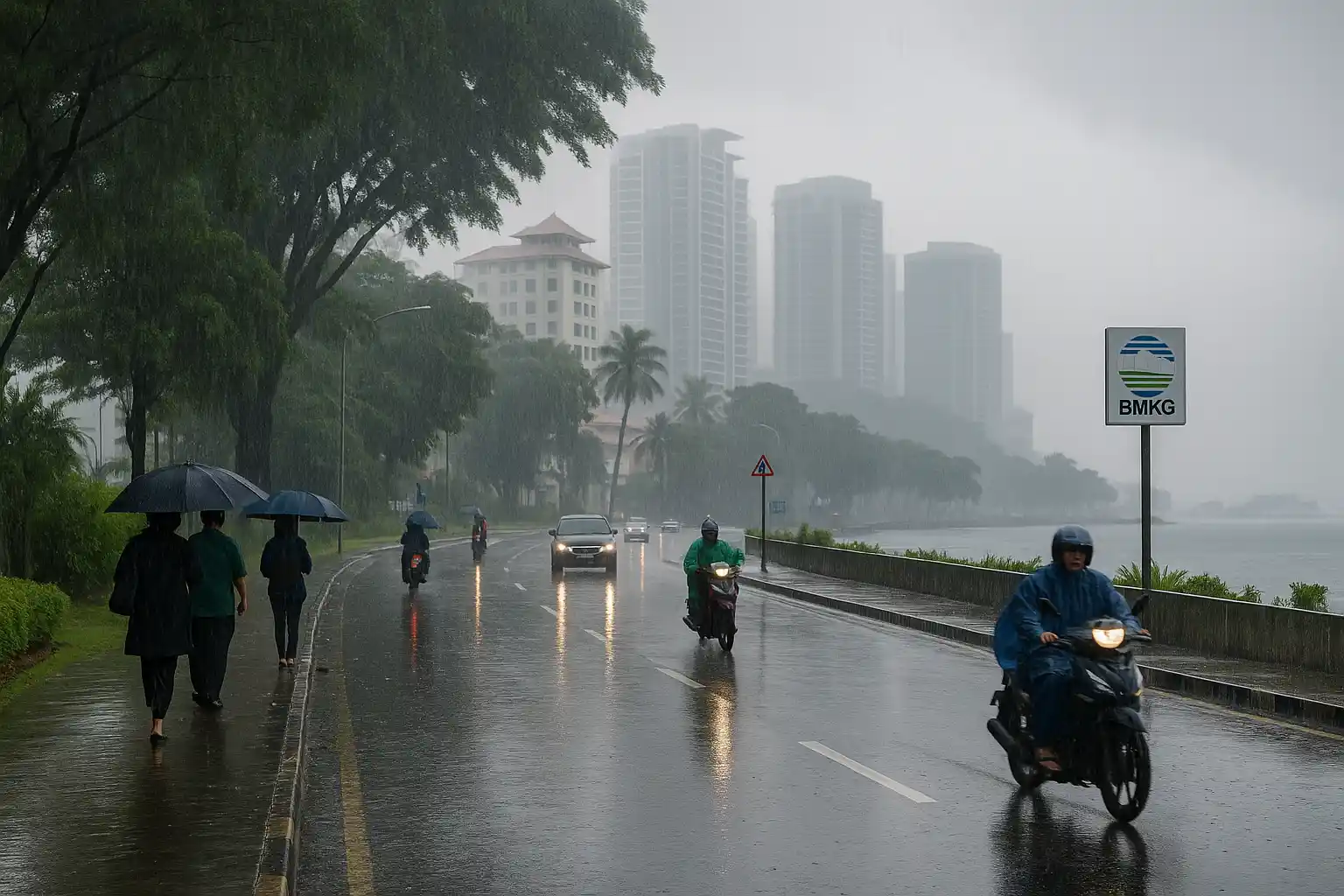Prakiraan Cuaca Kepri Batam dan Bintan Hujan