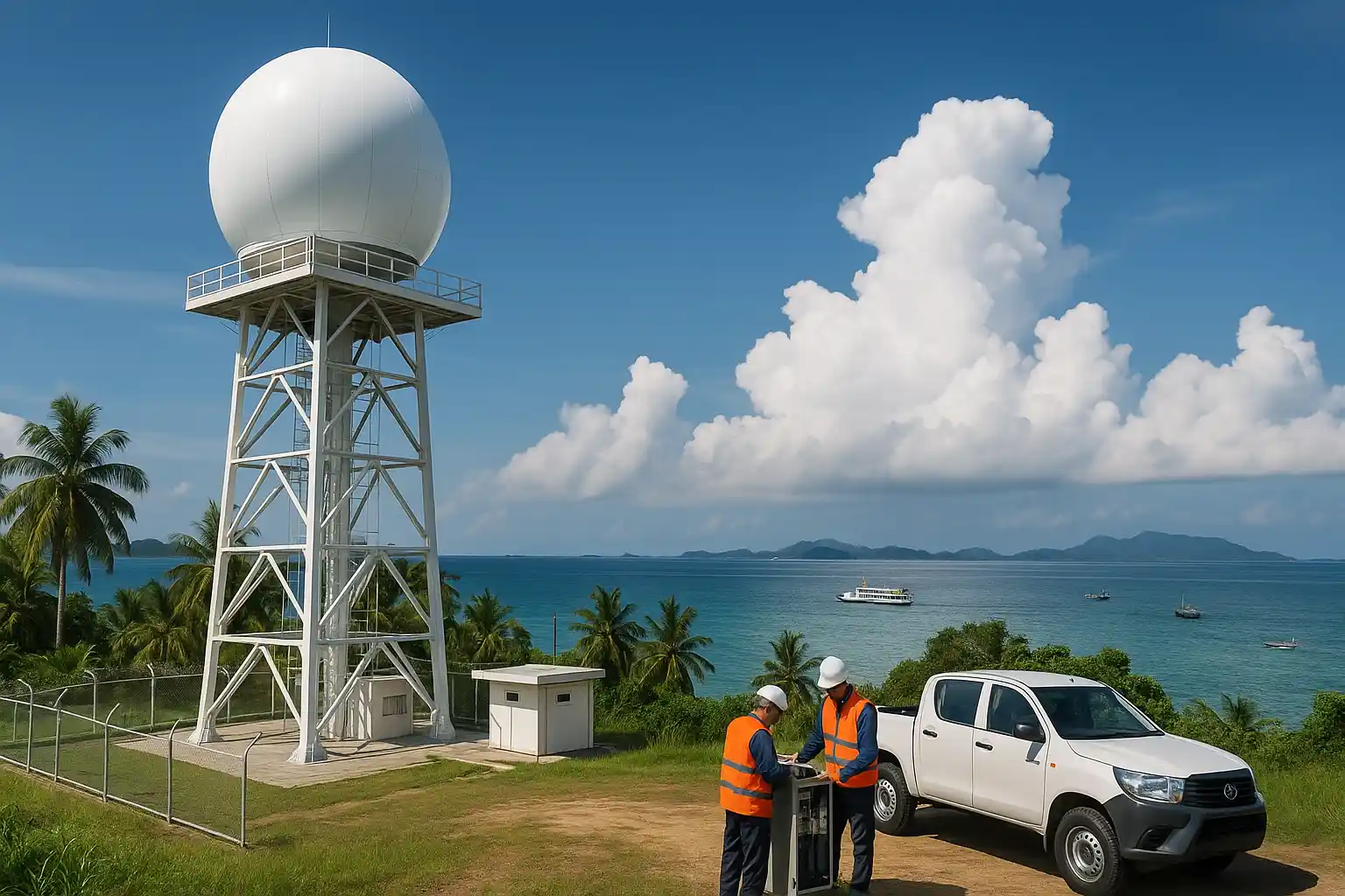 Radar Cuaca Kepri BMKG Perkuat Peringatan Dini