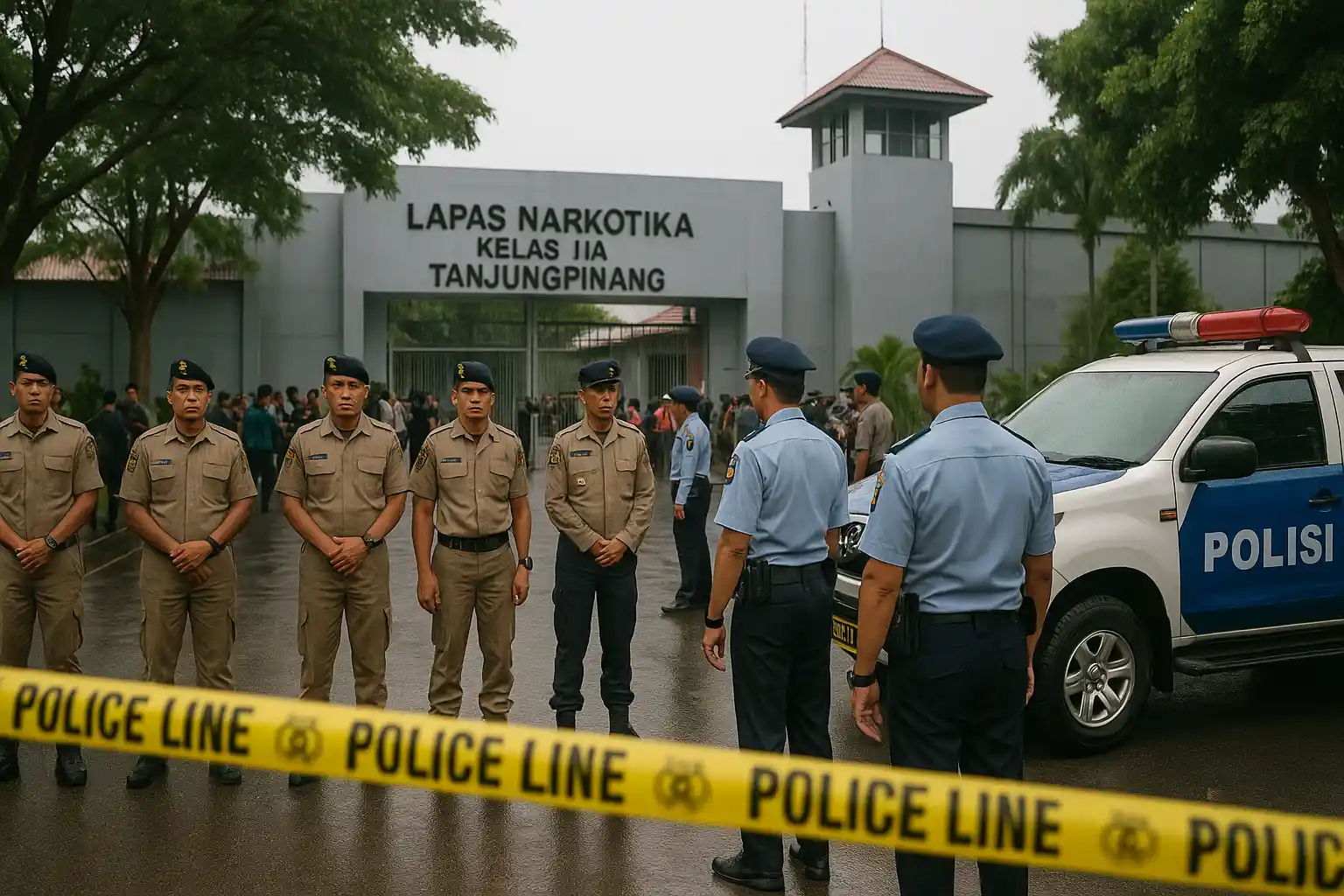 Ricuh Lapas Tanjungpinang Diduga Kalapas Pukul WBP