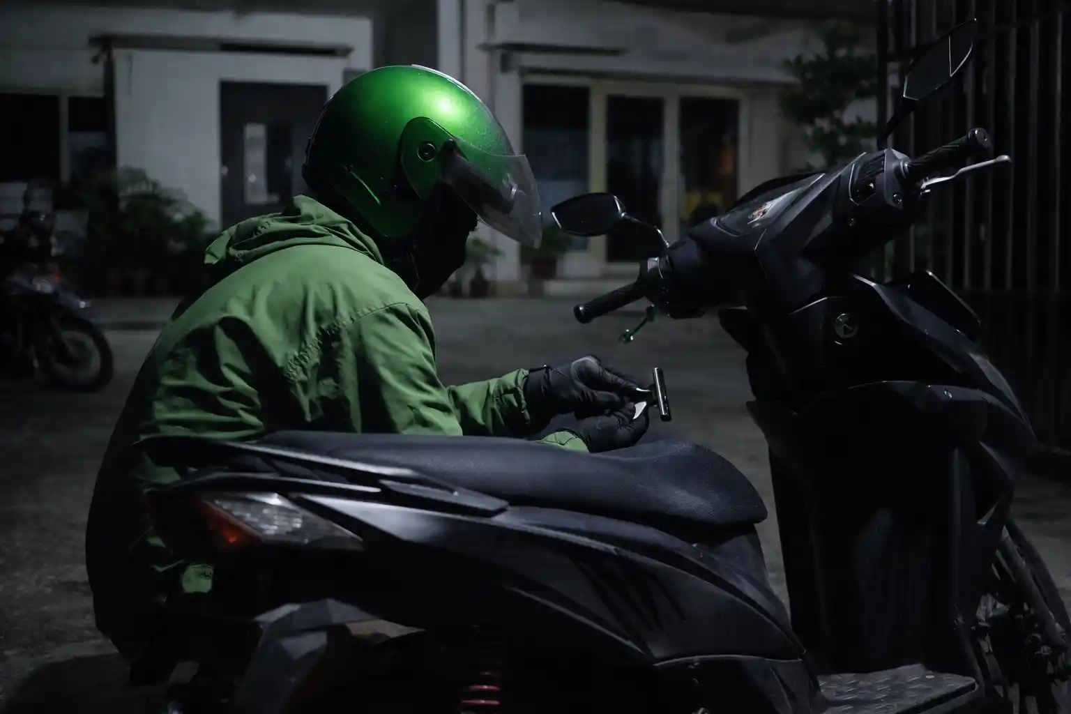 Aksi Maling Motor Batu 7 Gagal Karena Kunci T Nyangkut