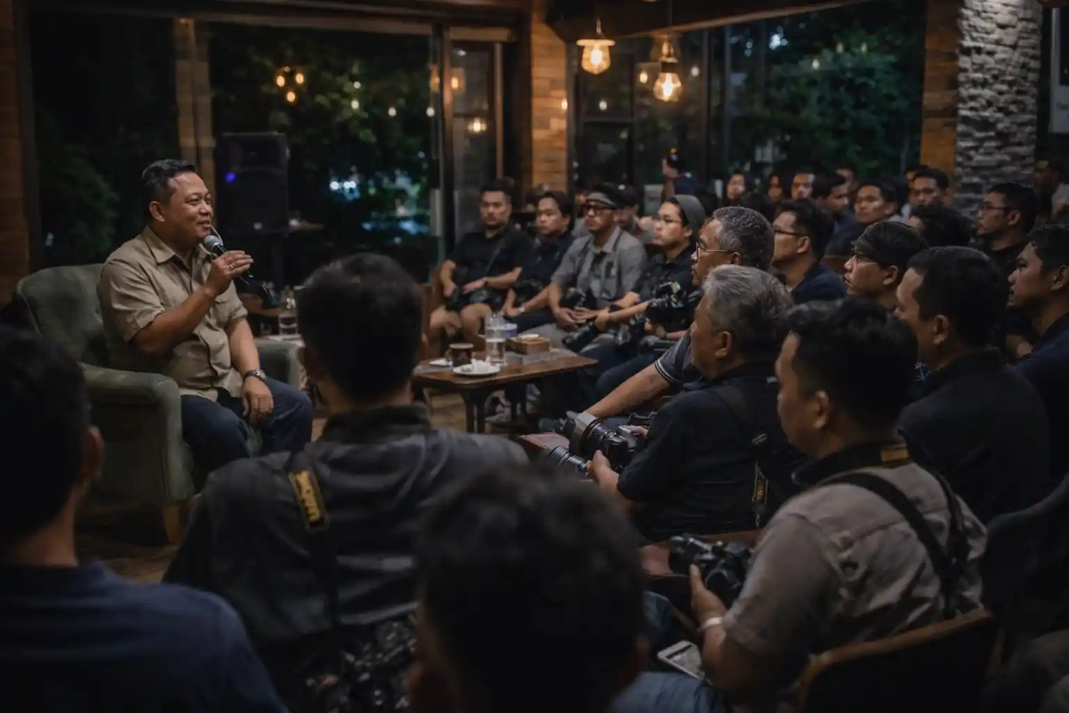 Bincang Fotografi Panggung Di Batam Serap Ilmu Firdaus