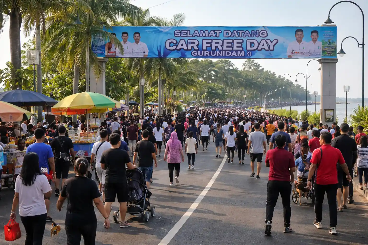 Car Free Day Gurindam Resmi Digelar di Tanjungpinang