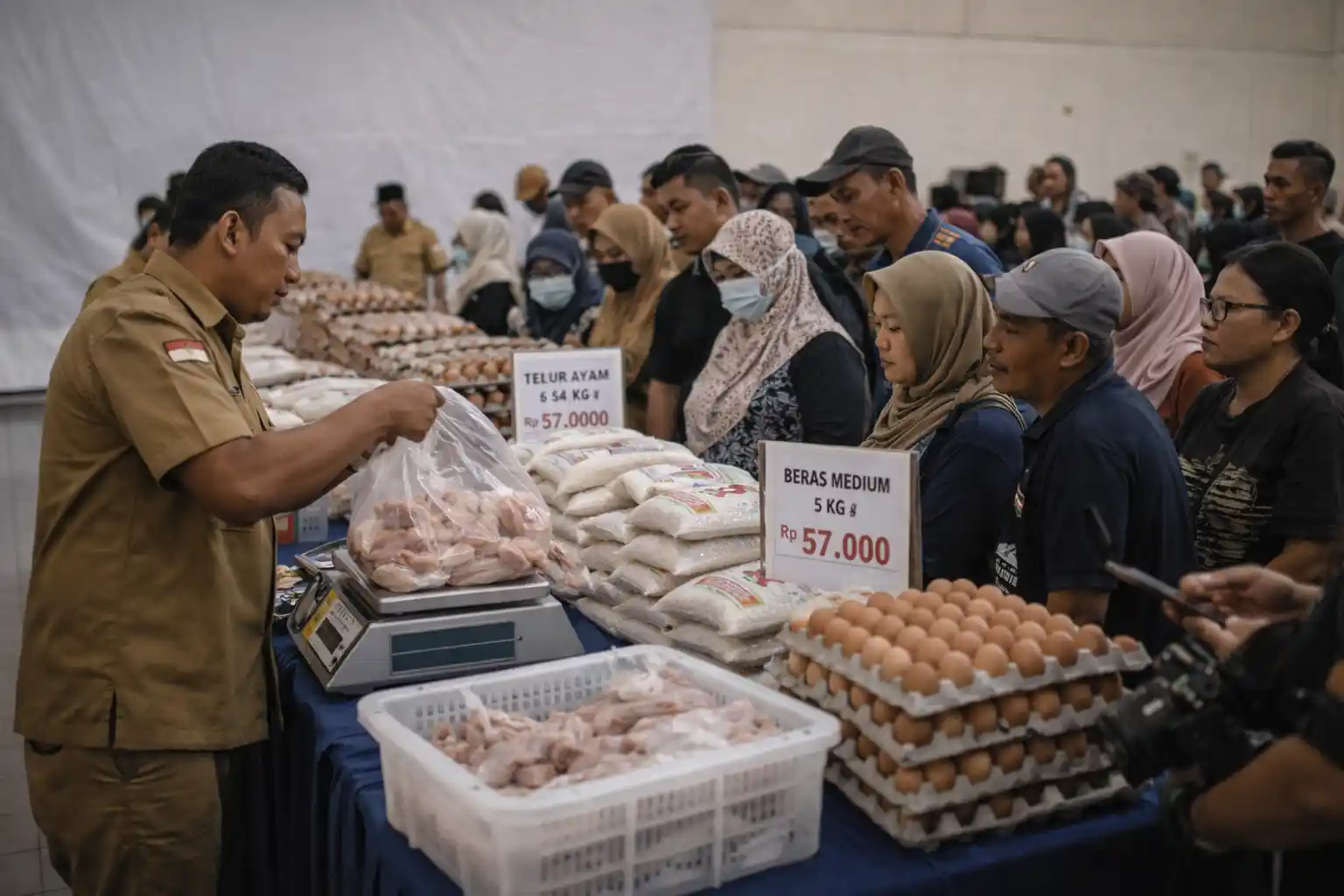 Operasi Pasar Murah Tanjungpinang Digelar Di Mandak