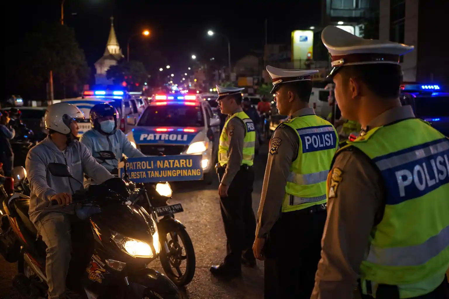 Patroli Nataru Tanjungpinang Diperketat Selama Libur