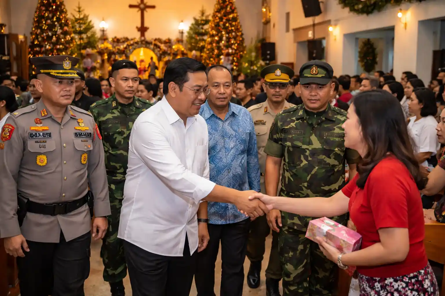 Pengamanan Natal Tanjungpinang Dipantau Lis Darmansyah