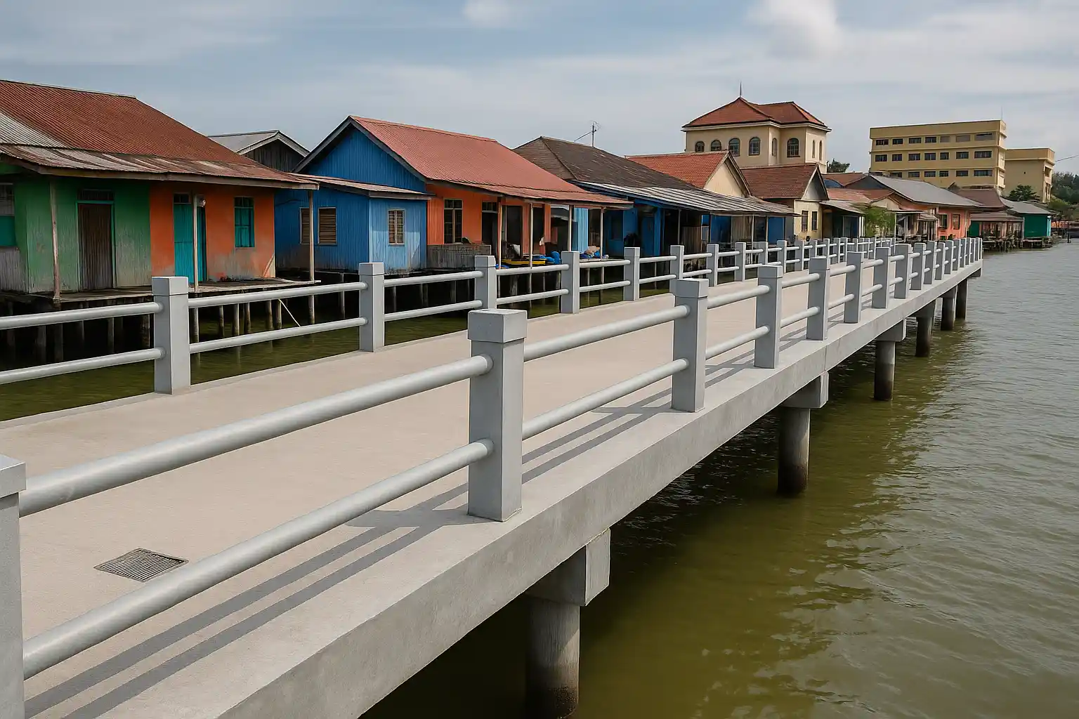 Rekonstruksi Pelantar Dua Tanjungpinang Lancarkan Akses