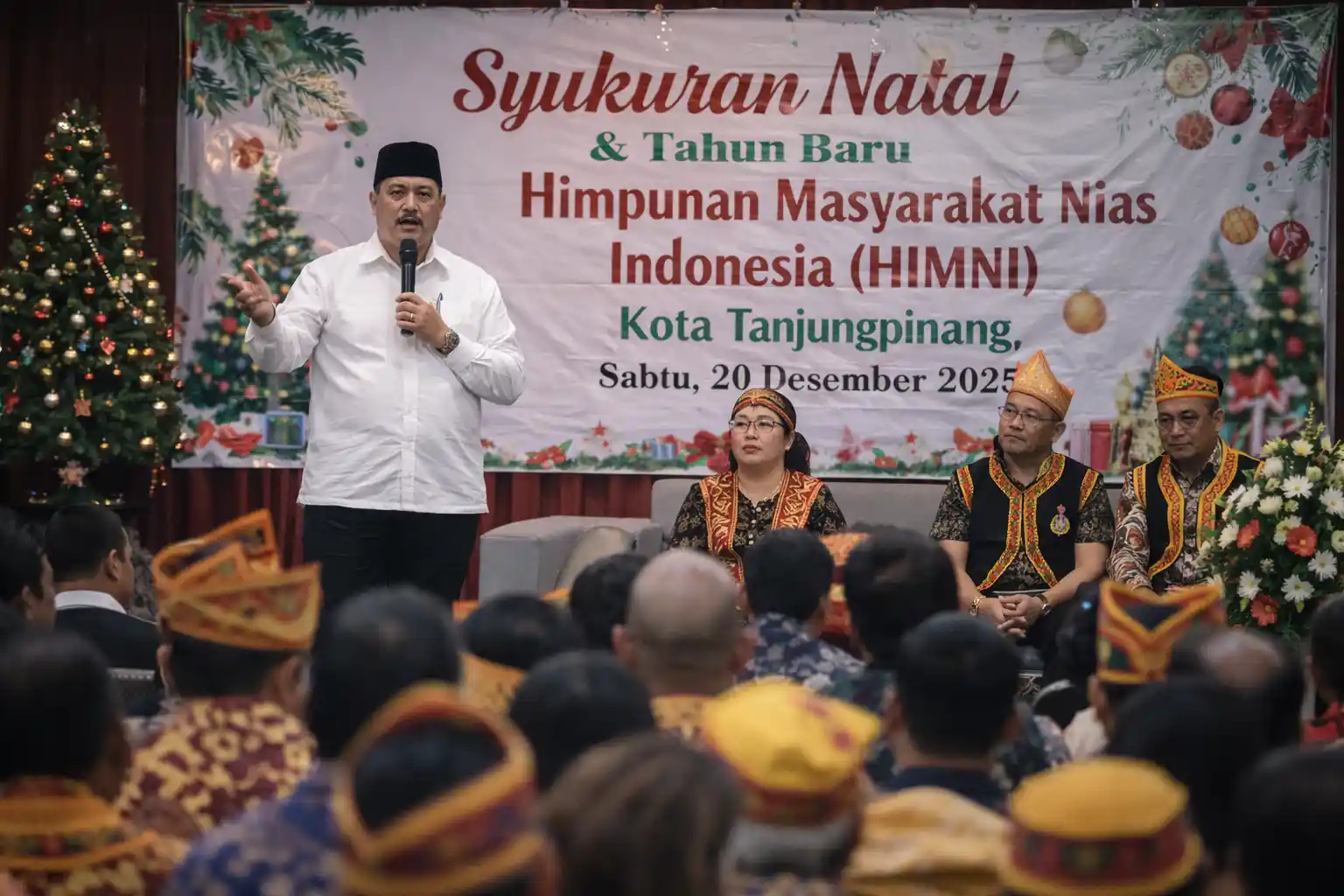 Syukuran Natal HIMNI Tanjungpinang Dihadiri Lis Darmansyah