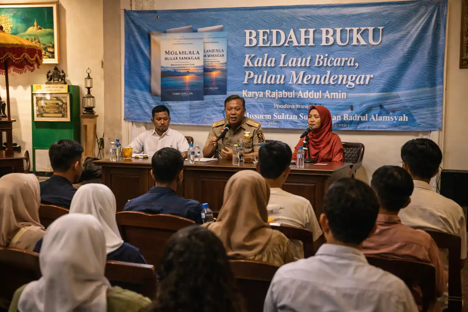 Bedah Buku Kepri Di Museum, Tamrin Sebut Jadi Sejarah