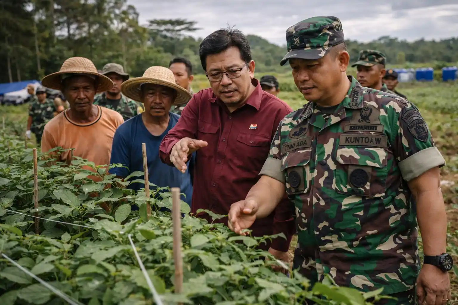 Dompak Lahan Pertanian Ditinjau Lis dan Kunto Arief