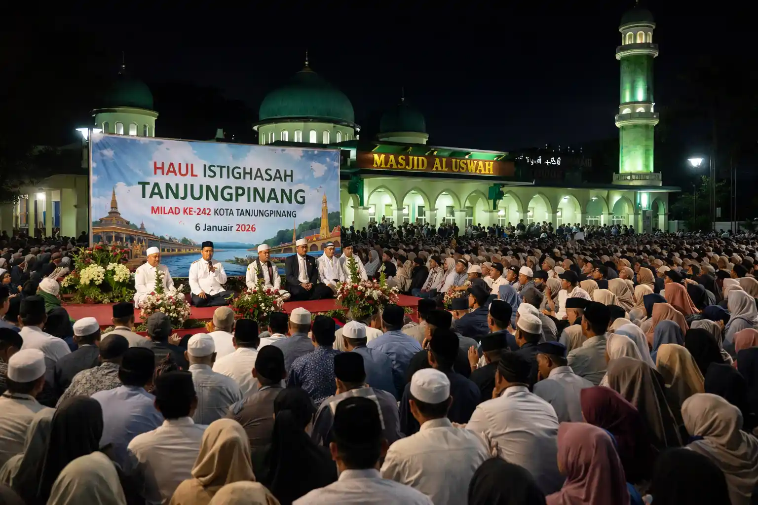 Haul Istighasah Tanjungpinang Warnai Milad Ke-242 Kota