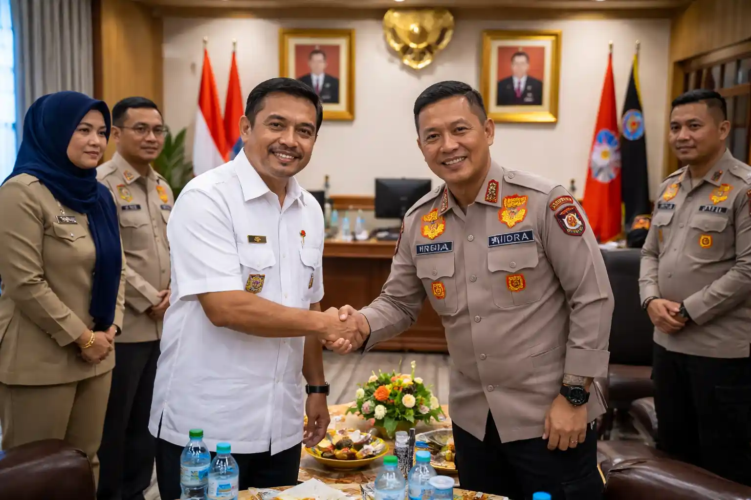 Kolaborasi Pemko Polresta Kuatkan Tanjungpinang Aman Damai