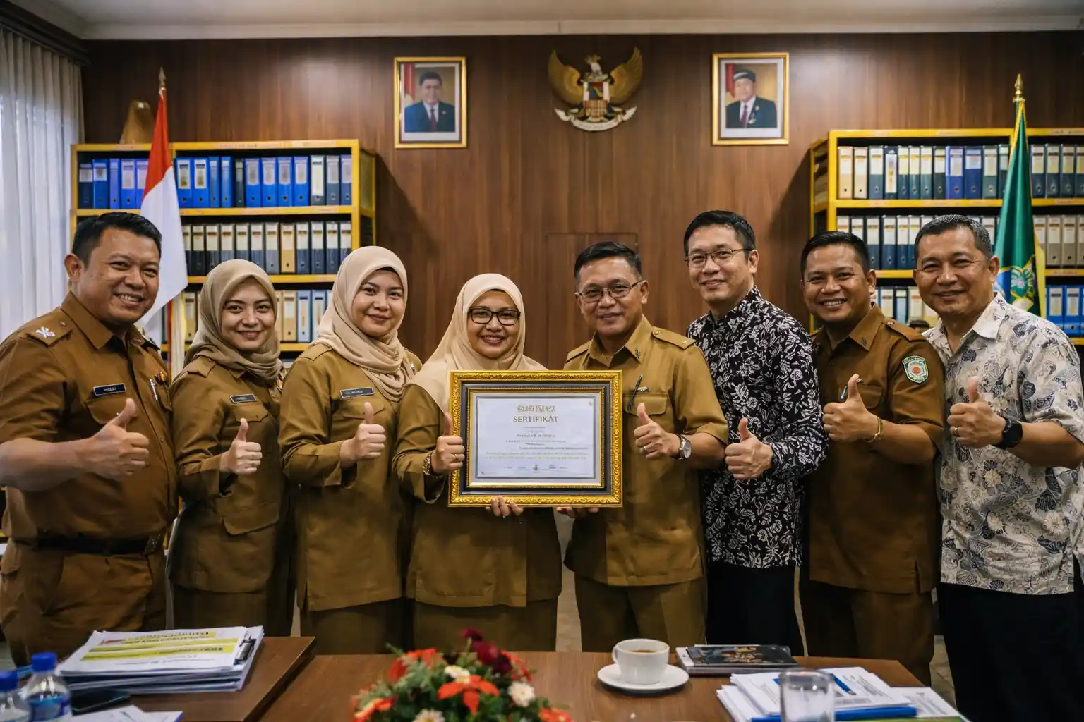 Pengawasan Kearsipan Kategori A Diraih Pemko Tanjungpinang