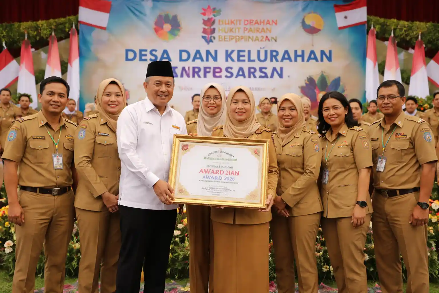 Piagam Nasional Bukit Cermin Raih Juara Kepri di Boyolali