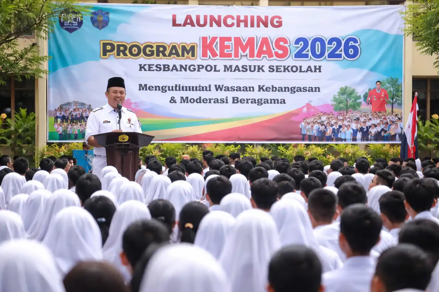 Program KEMAS 2026 Diresmikan Di SMAN 2 Tanjungpinang