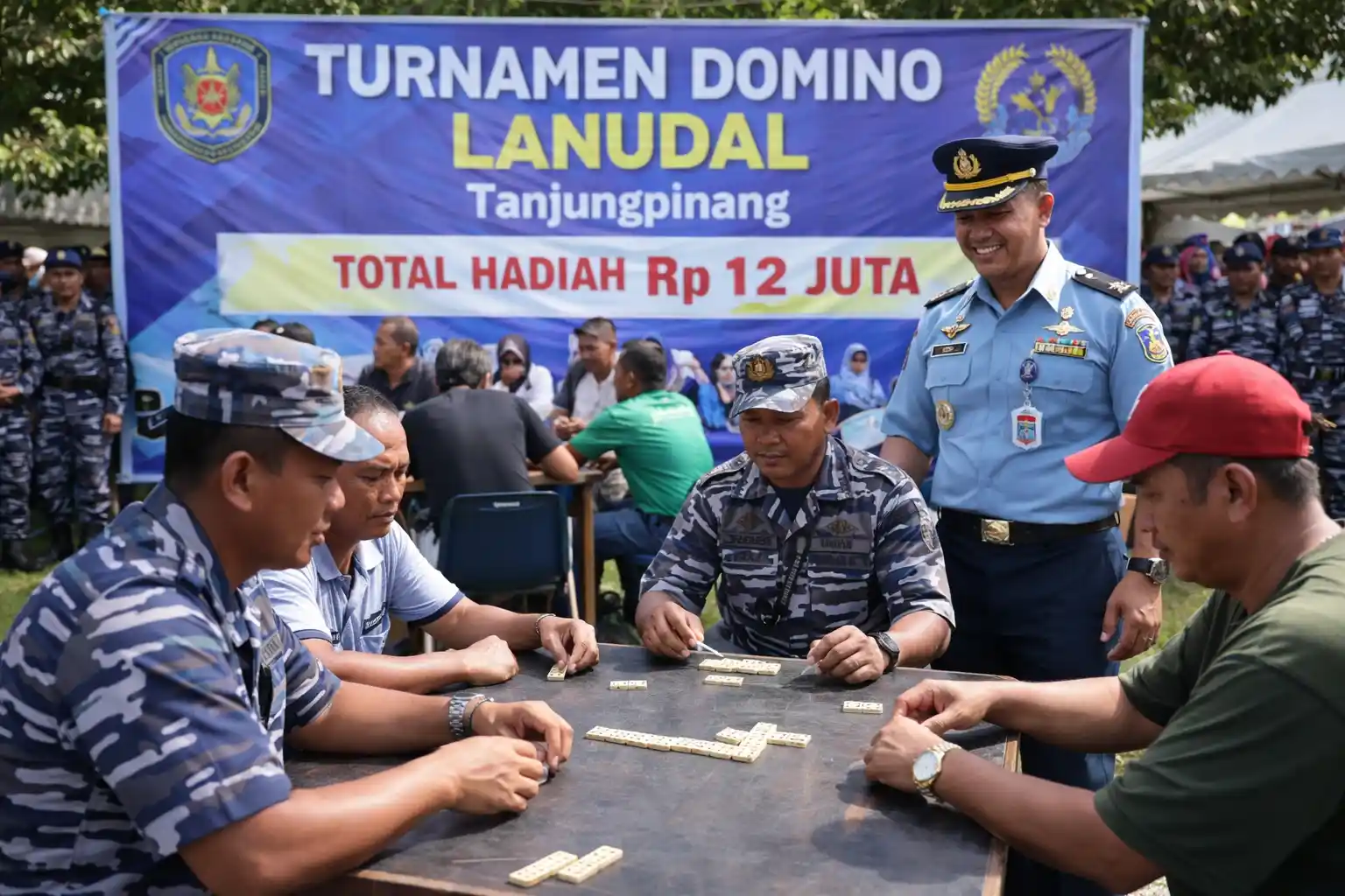 Turnamen Domino Lanudal Meriah Di Tanjungpinang Resmi