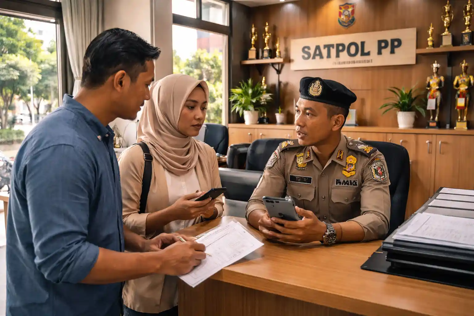 Waspada Penipuan Kasatpol, Satpol PP Tanjungpinang