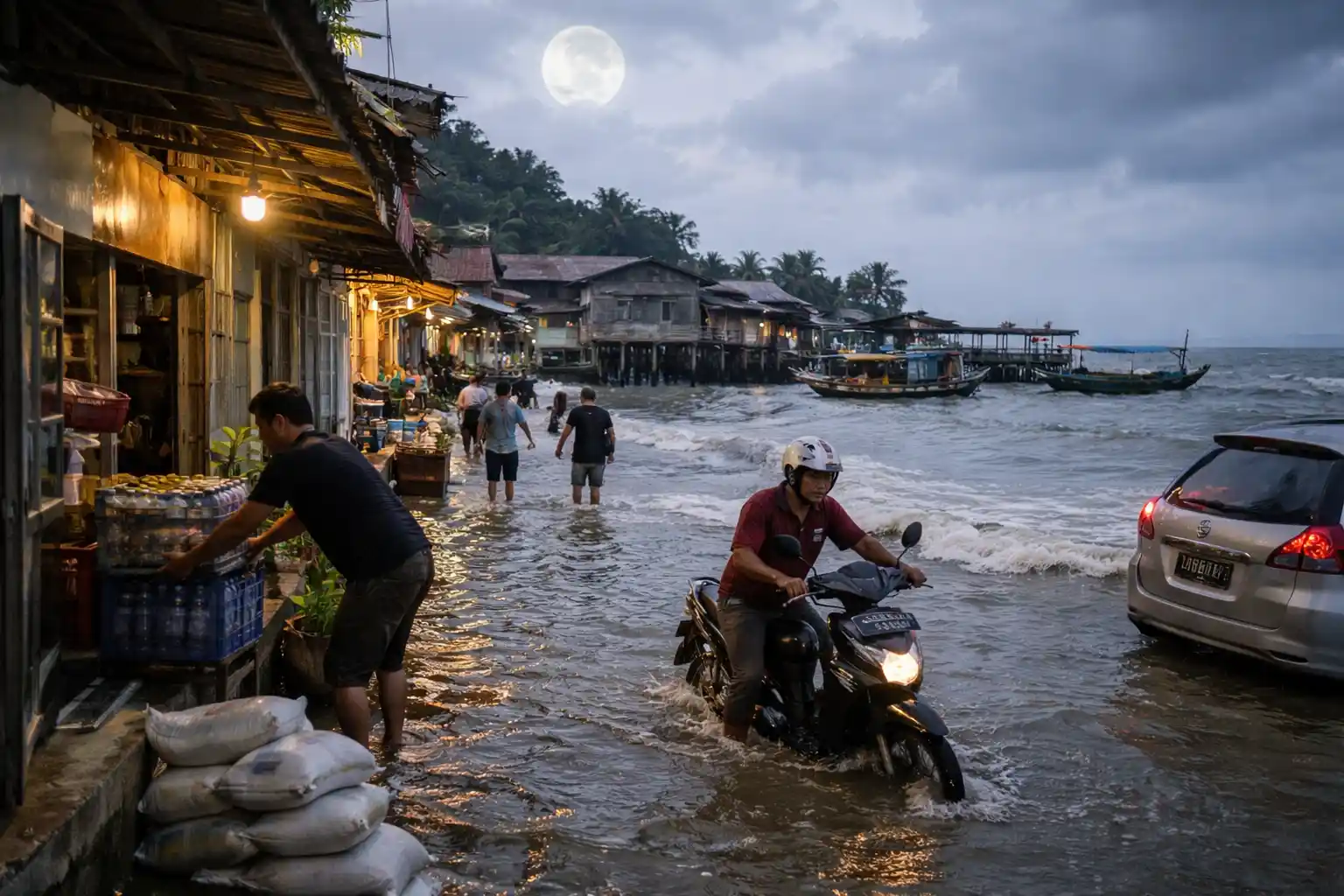 Waspada Rob Supermoon Ancam Pesisir Bintan Tanjungpinang