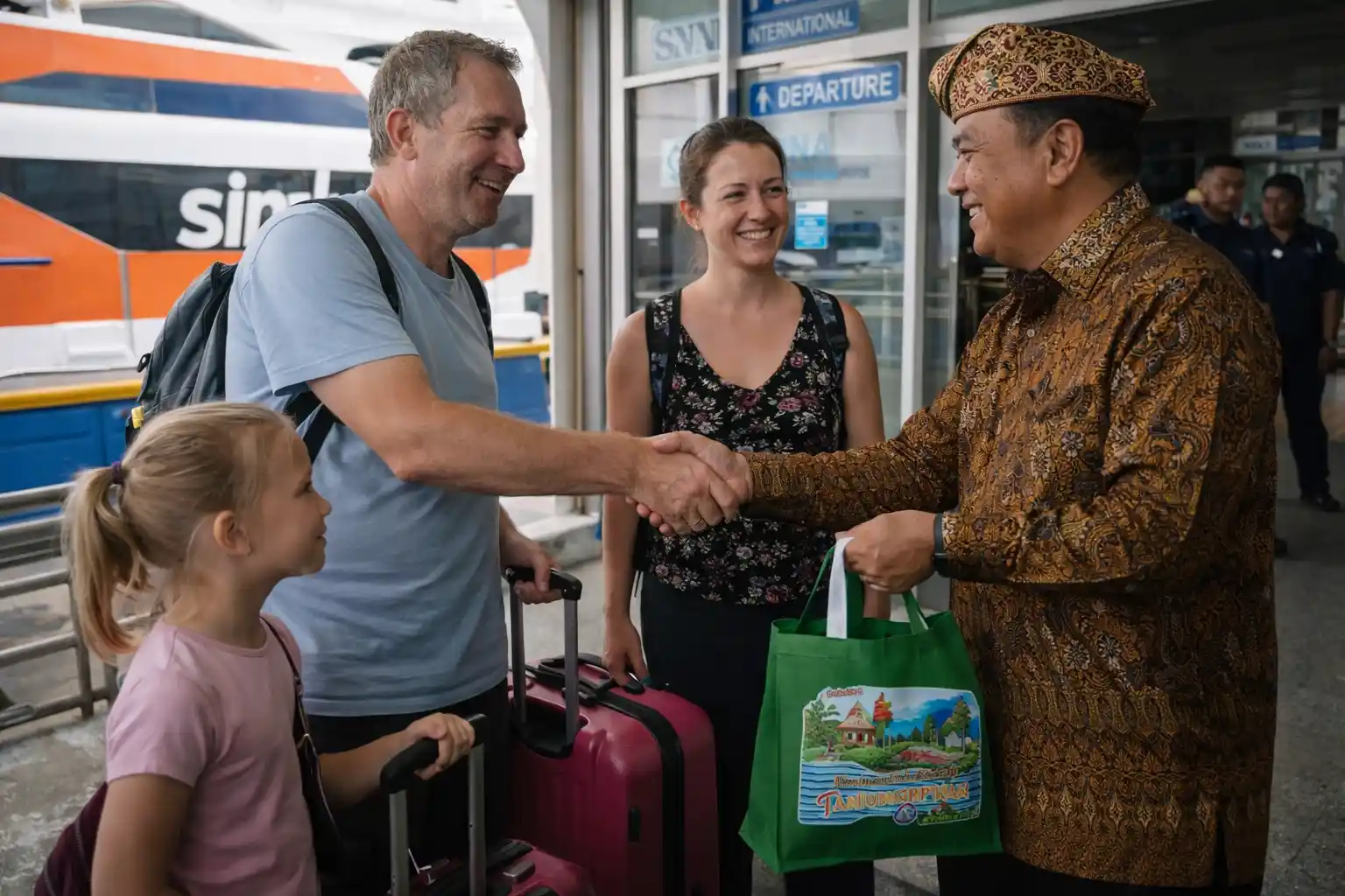 Wisman Swiss Tanjungpinang Pulang Via Sri Bintan Pura