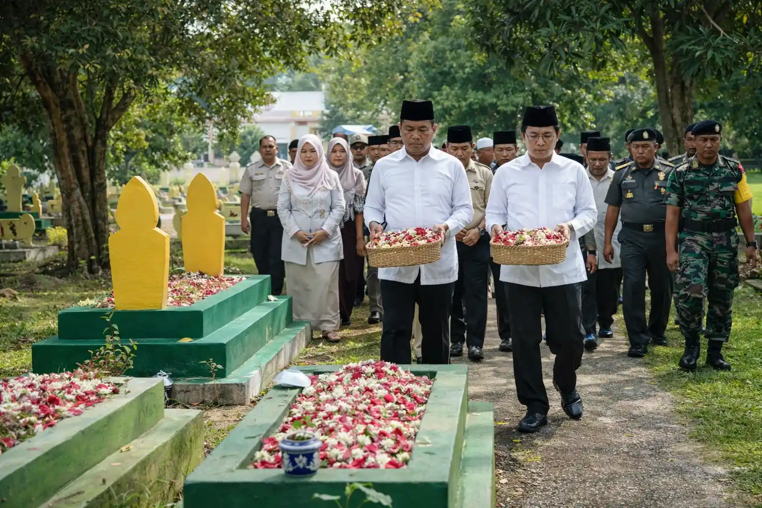 Ziarah Makam Pejuang Buka Hari Jadi Ke-242 Tanjungpinang